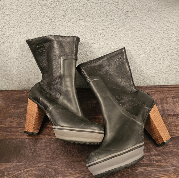 Womens Sorel Rain Boots👢 sz 7 - Picture 5 of 12